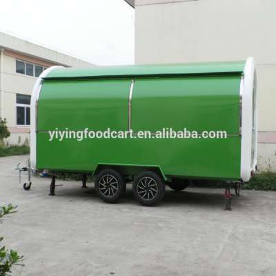 Multi-function coffee carts food trailer New Design Large Ice Cream Mobile Food Truck Hot Dog Food Trailer